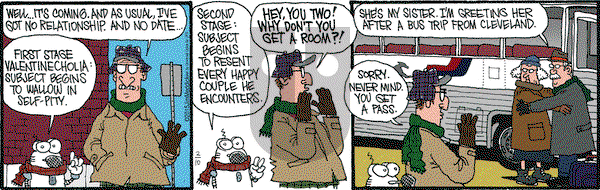 Monty on Tuesday February 10, 2015 Comic Strip