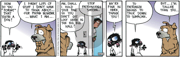Get Fuzzy on Saturday September 3, 2011 Comic Strip
