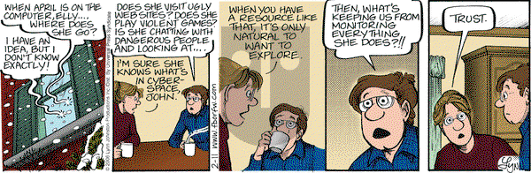 For Better or For Worse on Saturday February 11, 2006 Comic Strip