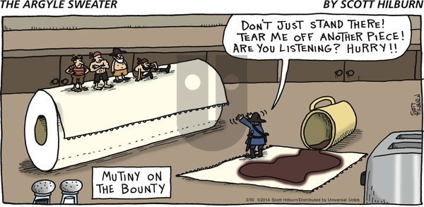 The Argyle Sweater on Sunday March 30, 2014 Comic Strip