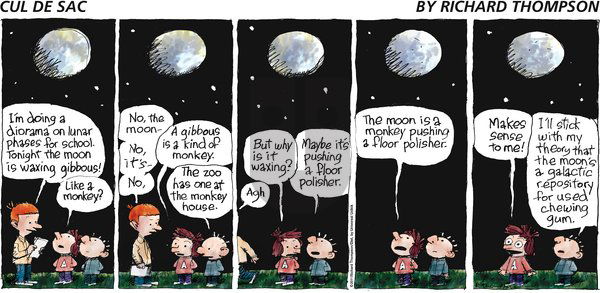 Cul de Sac on Sunday November 6, 2011 Comic Strip