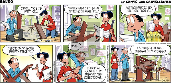 Baldo on Sunday February 17, 2013 Comic Strip
