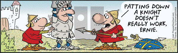 Frank and Ernest on Wednesday December 14, 2016 Comic Strip