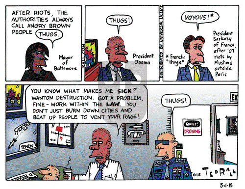 Ted Rall on Friday May 1, 2015 Comic Strip