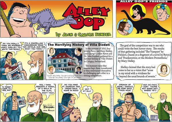 Alley Oop on Sunday December 9, 2018 Comic Strip