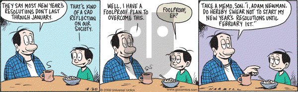 Adam@Home on Wednesday December 30, 2009 Comic Strip