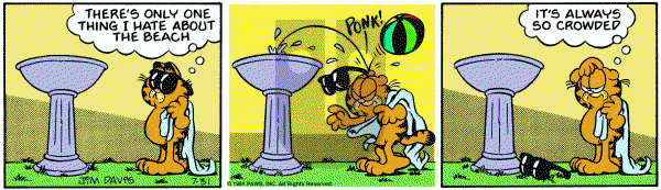 Garfield on Tuesday July 31, 1984 Comic Strip