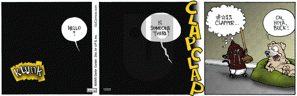 Get Fuzzy on Monday December 23, 2013 Comic Strip