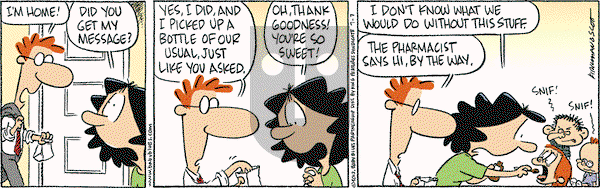 Baby Blues on Saturday July 7, 2012 Comic Strip