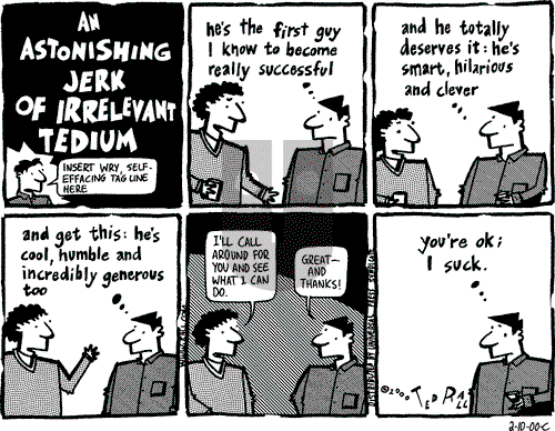 Ted Rall on Monday February 14, 2000 Comic Strip