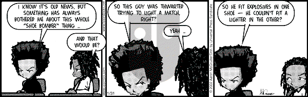 The Boondocks on Thursday September 3, 2009 Comic Strip