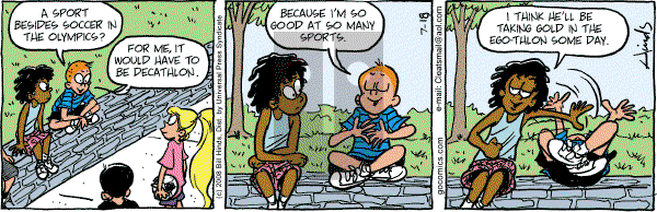Cleats - Friday July 18, 2008 Comic Strip