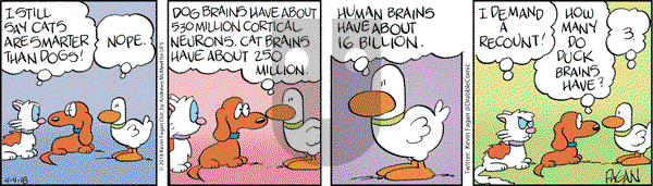 Drabble on Wednesday April 4, 2018 Comic Strip