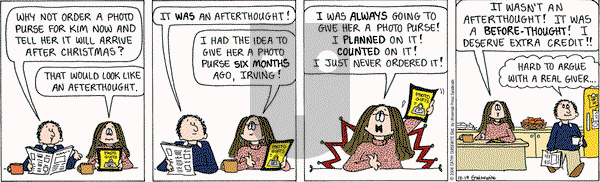 Cathy Classics on Tuesday December 19, 2006 Comic Strip