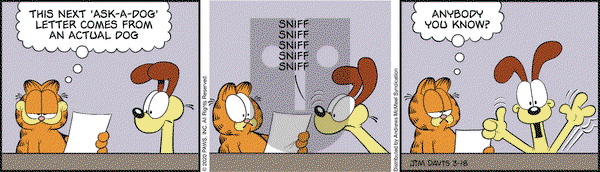Garfield on Wednesday March 18, 2020 Comic Strip