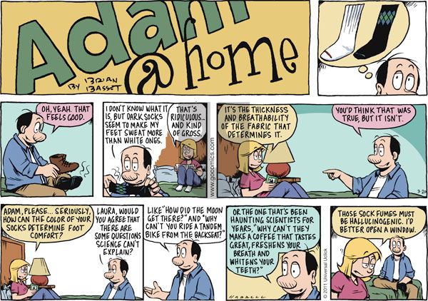 Adam@Home on Sunday March 20, 2011 Comic Strip