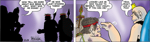 Alley Oop on Tuesday August 24, 2010 Comic Strip