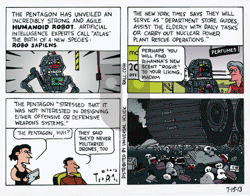 Ted Rall on Monday July 15, 2013 Comic Strip