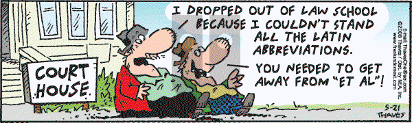 Frank and Ernest - Wednesday May 21, 2008 Comic Strip