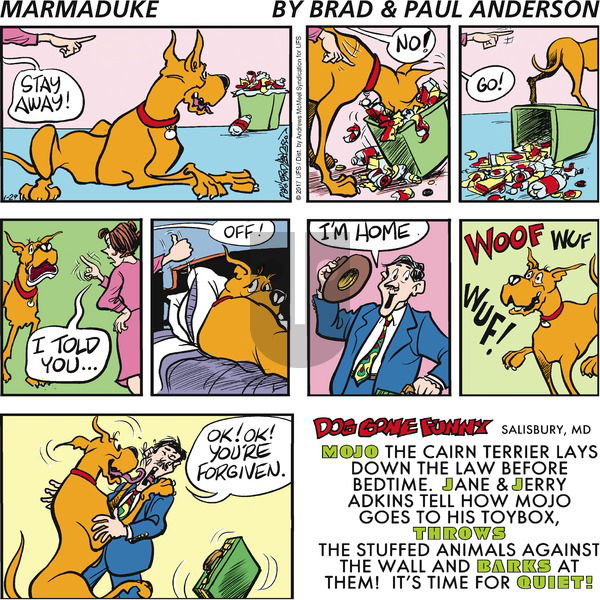 Marmaduke on Sunday January 29, 2017 Comic Strip