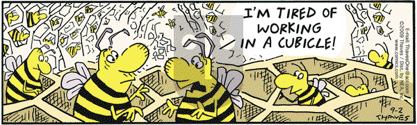 Frank and Ernest on Wednesday September 2, 2009 Comic Strip