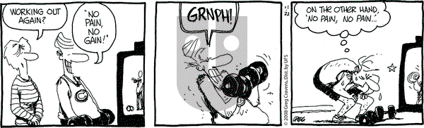 The Buckets on Saturday November 22, 2008 Comic Strip