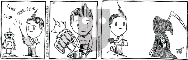 Lio on Monday April 21, 2014 Comic Strip