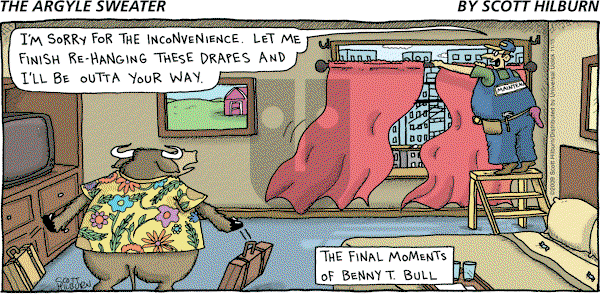 The Argyle Sweater on Sunday November 15, 2009 Comic Strip