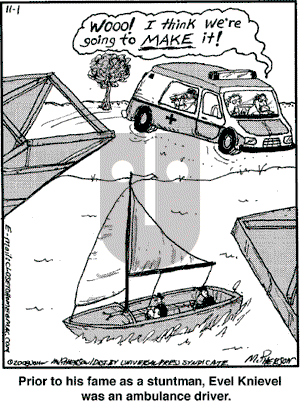 Close to Home on Saturday November 1, 2008 Comic Strip