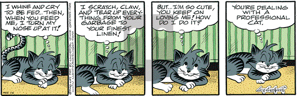 Nancy on Saturday March 26, 2016 Comic Strip