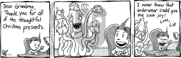 Lio on Thursday December 27, 2018 Comic Strip