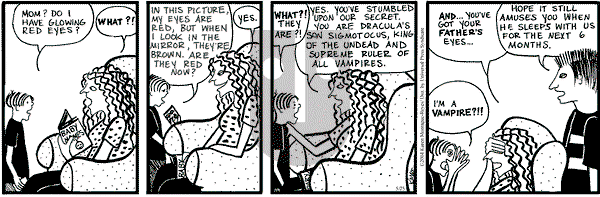 Clear Blue Water on Tuesday May 25, 2004 Comic Strip