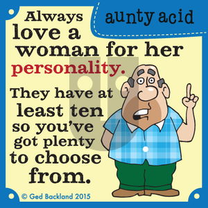Aunty Acid on Sunday April 12, 2015 Comic Strip