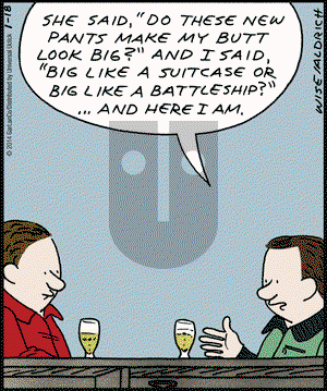 Real Life Adventures on Saturday January 18, 2014 Comic Strip