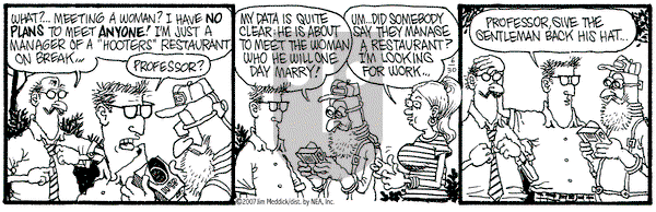 Monty on Saturday June 30, 2007 Comic Strip