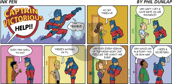 Ink Pen - Sunday August 27, 2006 Comic Strip