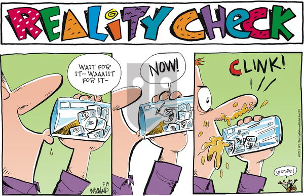 Reality Check on Sunday July 19, 2015 Comic Strip