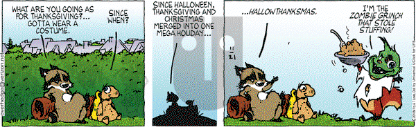 Over the Hedge on Monday November 21, 2016 Comic Strip