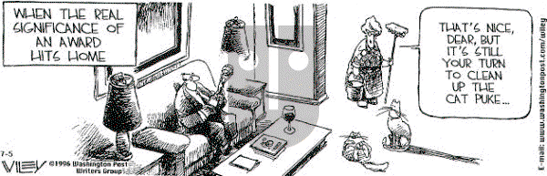 Non Sequitur on Friday July 5, 1996 Comic Strip