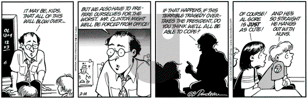 Doonesbury on Saturday February 14, 1998 Comic Strip