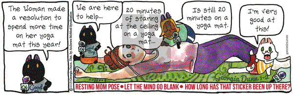 Breaking Cat News on Tuesday January 2, 2018 Comic Strip