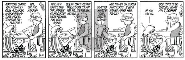 Doonesbury on Saturday January 12, 1985 Comic Strip