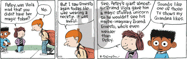 Cul de Sac - Monday April 29, 2019 Comic Strip