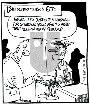 Reality Check on Tuesday July 31, 2007 Comic Strip