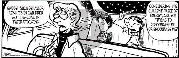 Grand Avenue on Monday December 24, 2007 Comic Strip