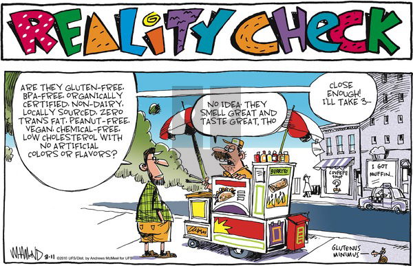 Reality Check on Sunday March 11, 2018 Comic Strip