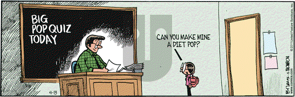 Grand Avenue on Wednesday April 13, 2011 Comic Strip