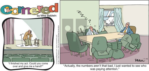 Cornered on Sunday November 19, 2017 Comic Strip