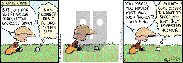 DeFlocked on Monday July 28, 2014 Comic Strip