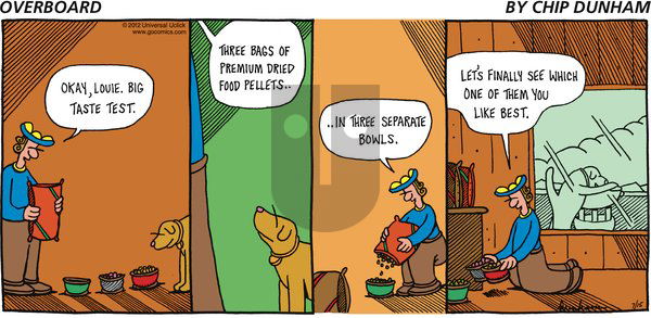 Overboard on Sunday July 15, 2012 Comic Strip